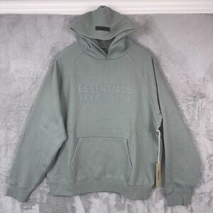 Essentials Fear Of God Hoodie 'Sycamore' Size XL Half-size Oversized NWT